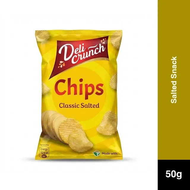 डेलिक्रंच क्लासिक साल्टेड 50g