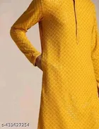 Embellished Mandarin Neck Kurta for Men 