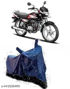 Polyester Cover For Bike/Scooter, Multicolour