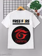 Round Neck Printed T-Shirt for Boys 