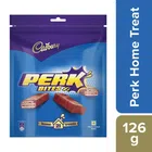 Cadbury Perk Chocolate Coated Wafer Home Treats, 126 g