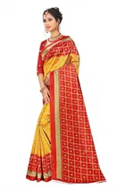 Mysore Silk Printed Saree for Women 