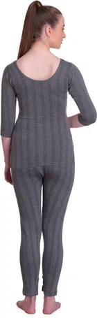 Polycotton Full Sleeves Thermal Set for Women 