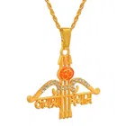 Jai Shri Khatu Shyam Teen Baan Chain Pendant for Men Women necklaces 
