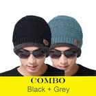 Woolen Solid Caps for Men & Women 