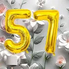 Foil Balloon for Birthday Celebration, No. 57 