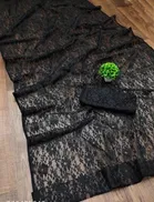 Net Floral Saree for Women 