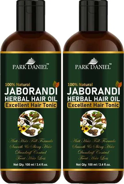 Park Daniel Jaborandi Herbal Hair growth Oil (Pack of 2, 100 ml) (SE-1388)