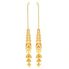 Oxidised Gold Plated Alloy Earrings for Women 