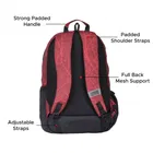 DE VAGABOND Abstract 2.21 Casual/School Bag, Backpack 19 Liters 