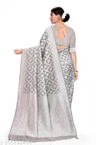 Cotton Zari Woven Saree for Women 