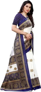 Art Silk Printed Saree for Women 