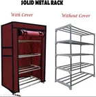Metal 4 Layer Collapsible Multipurpose Rack 