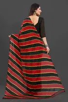 Georgette Printed Saree for Women 