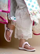 Printed Comfort Heels for Women 