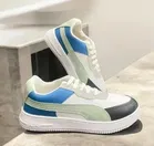Sport Shoes for Men, White & Blue 
