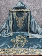Embroidered Patiala Suit Set for Women 