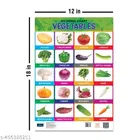 Bookford Publications My small chart Birds, Good Manners & Vegetables 