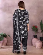 Punjabi Floral Unstitched Suit for Women 