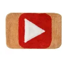 Microfiber Doormat, Beige 