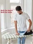 Maxotech 1000 Watt ISI Marked Dry Iron, Black,Silver