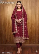 Embroidered Patiala Suits for Women 