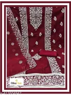 Lucknowi Embroidered Un Stitched Suit 