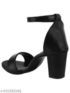 Solid Block Heels for Kids 