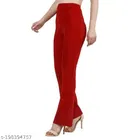 Cotton Blend Trouser for Women 