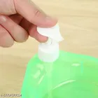 ABS Plastic 2-in-1 Soap Pump Dispenser Cum Scrub Holder 