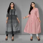 Cotton Checked Kurti for Women 
