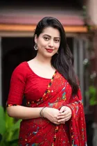 Georgette Printed Saree for Women 