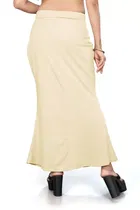 Lycra Solid Saree Petticoat for Women 