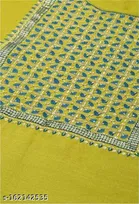 Cotton Embroidered Kurta with Pant & Dupatta for Women 