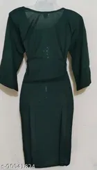 Cotton Blend Embellished Kurti for Women 