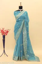 Blue Saree for Women 