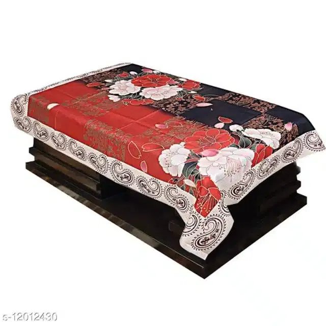 Cotton Centre Table Cover (Multicolor, 40x60 Inches)