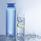 CELLO H2O Round Unbreakable Plastic Water Bottle 1 Liter, Blue