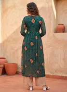 Bindu Bandhej Naira Kurti for Women 
