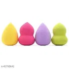 Makeup Spong Blender, Multicolor, Pack of 4