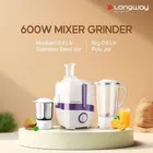 LONGWAY 2J 600 W Juicer Mixer Grinder with 2 Jars 