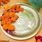 MAGIC PLUS Brass Pooja Thali- 