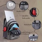 Rubber Backpack for Men & Women, White