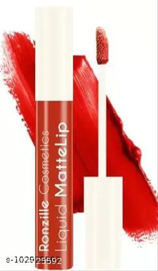 Ronzille Liquid Matte Lipsticks (Multicolor, Pack of 12)