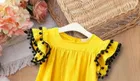 Cotton Blend Frock for Girls 