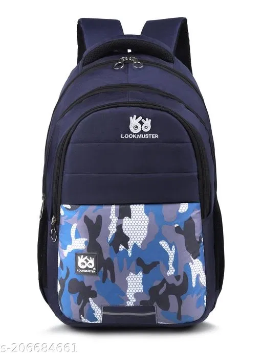 Rubber Backpack for Men & Women, Blue