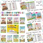 Super Cute Toddlers Activity Bag + Coloring Bag + My First Library Book of Good Manners 