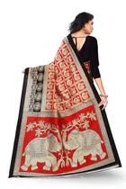 Mysore Silk Printed Saree for Women 