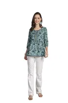 Cotton Printed Top for Women 