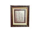 Wooden Shri Ram Darbar Lilver Photo Frame for Puja 